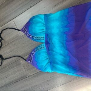 Blue and Purple swim top